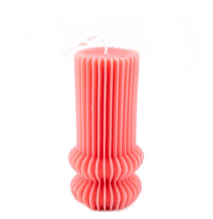 Soyakaars pinstripe roze