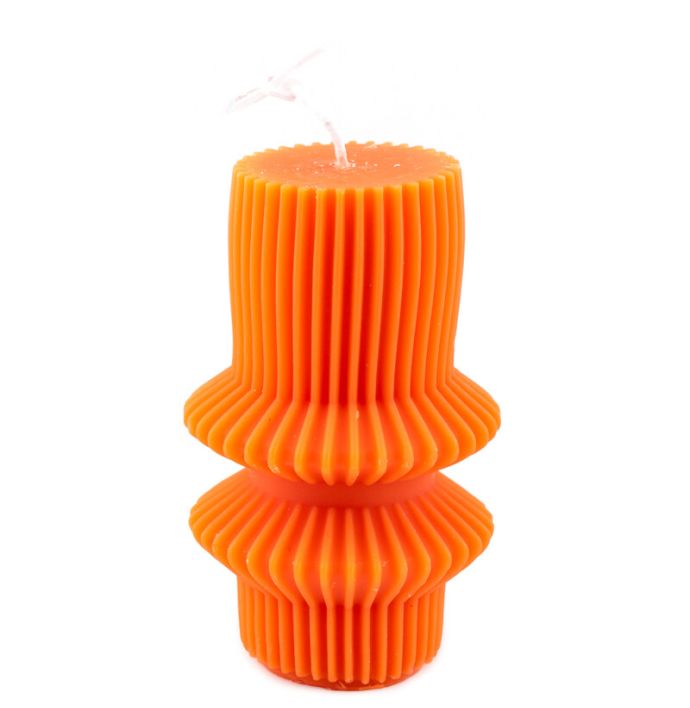 Soyakaars pinstripe oranje