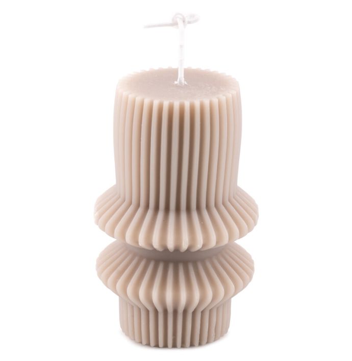 Soyakaars pinstripe beige