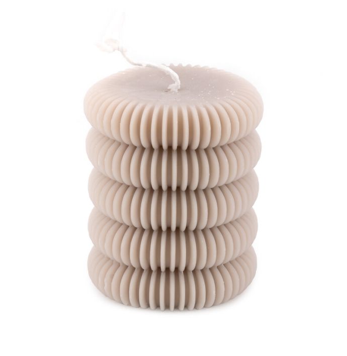 Soyakaars pinstripe beige