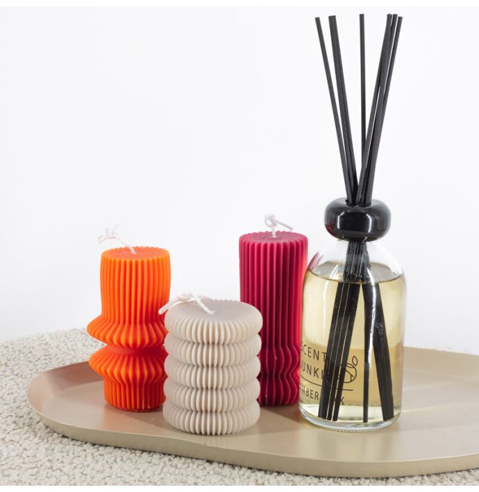 Soyakaars pinstripe beige