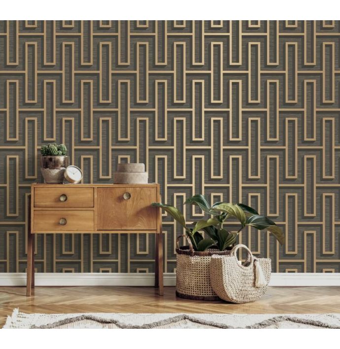 Patroon behang Arber Henley