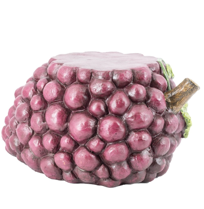 Bijzettafeltje/kruk druif 