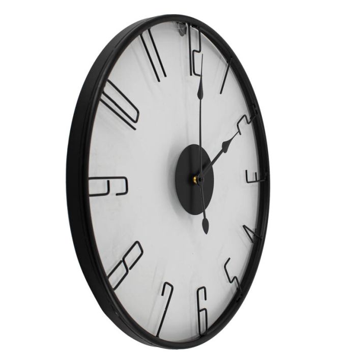 Klok transparant glas