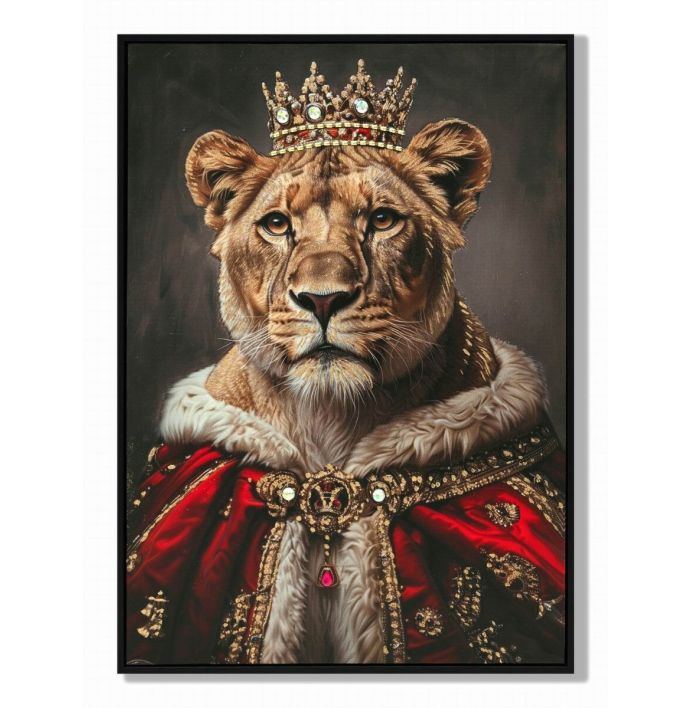 Schilderij royal lion