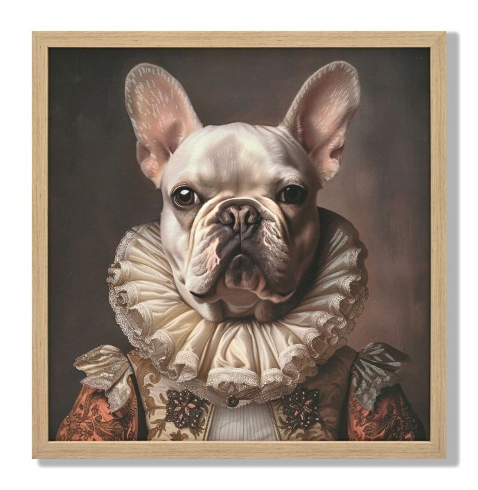 Schilderij regency dog