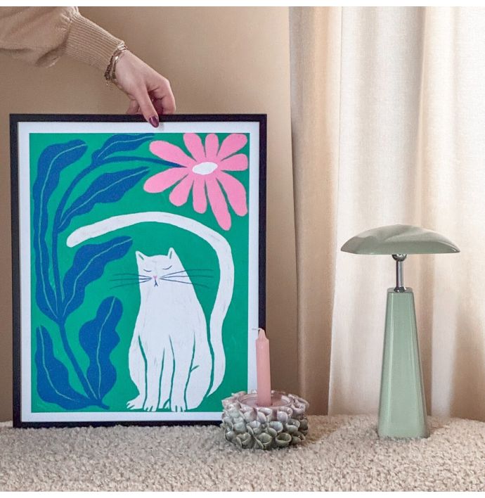 Poster in frame cats