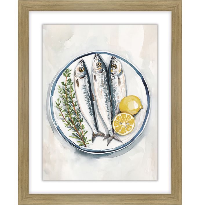 Poster in frame 'Sardines'