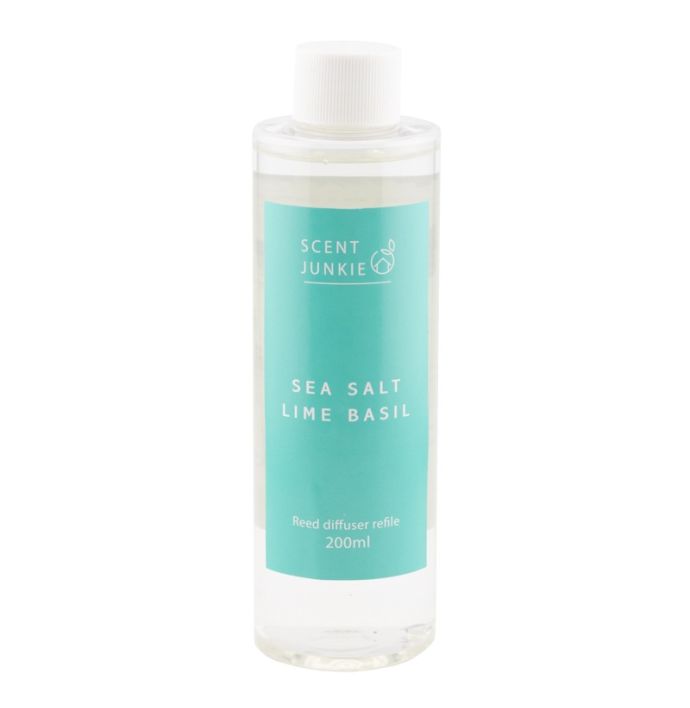 Scent Junkie Geurdiffuser refill Sea Salt Basil
