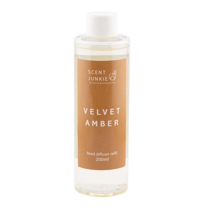 Scent Junkie Geurdiffuser refill Velvet Amber