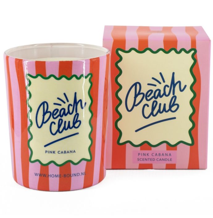 Geurkaars Pink Cabana