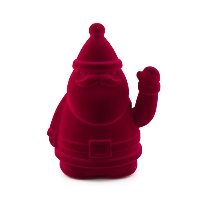 Lucky gnome geluksornament burgundy