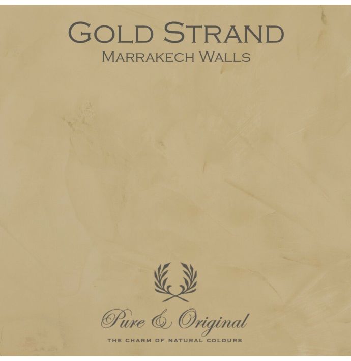 Pure & Original Marrakech Walls Gold Strand