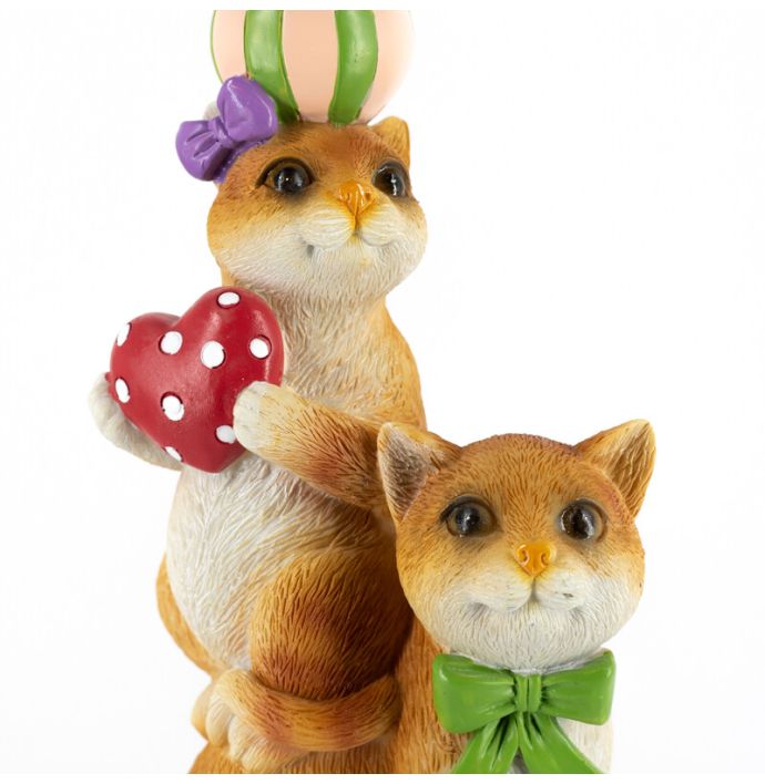 Kaarsenstandaard circus cats