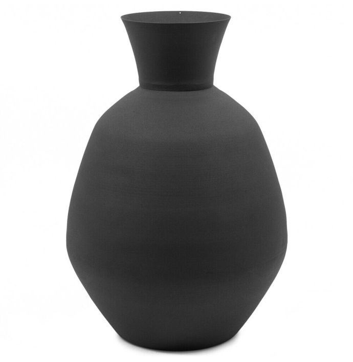 Vaas metaal zwart
