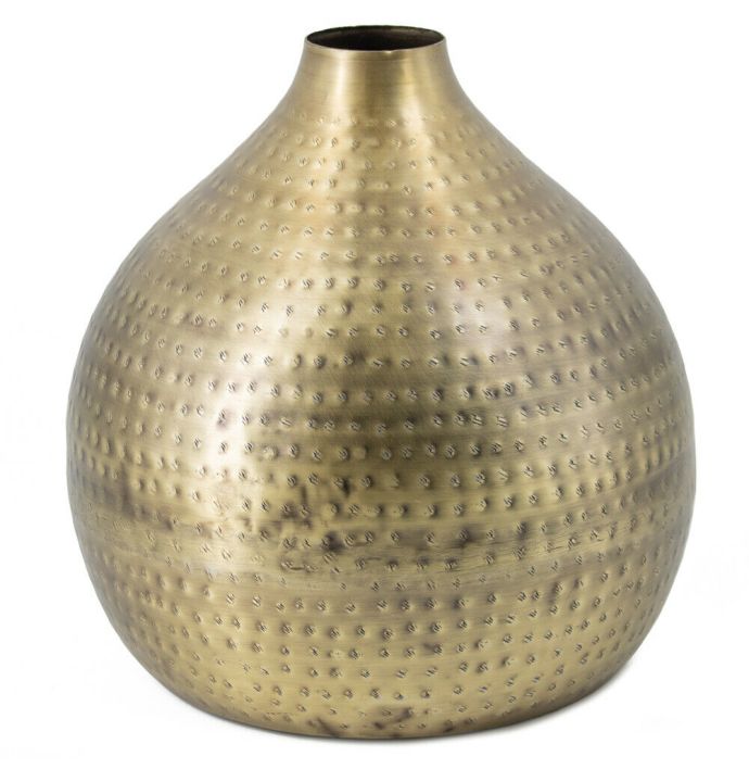 Vaas metaal goud