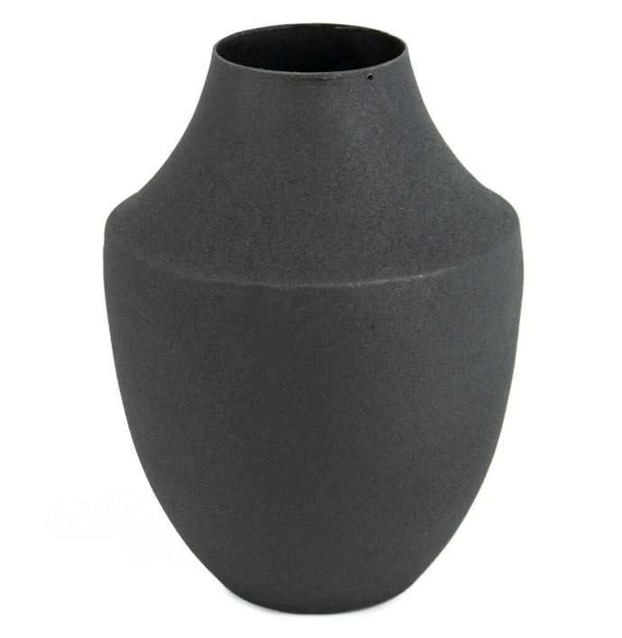 Vaas metaal zwart