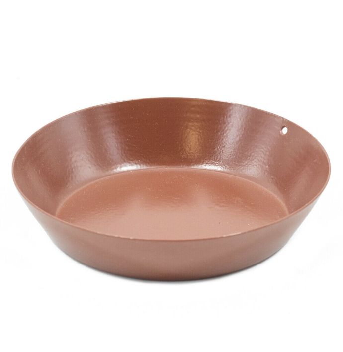 Metalen schaaltje roest