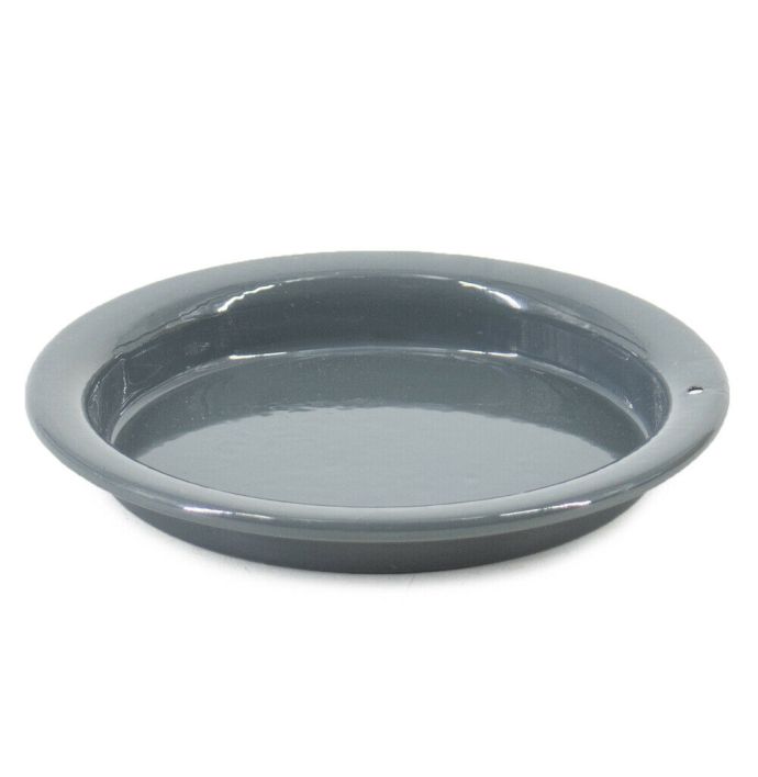 Schaaltje metaal grijs