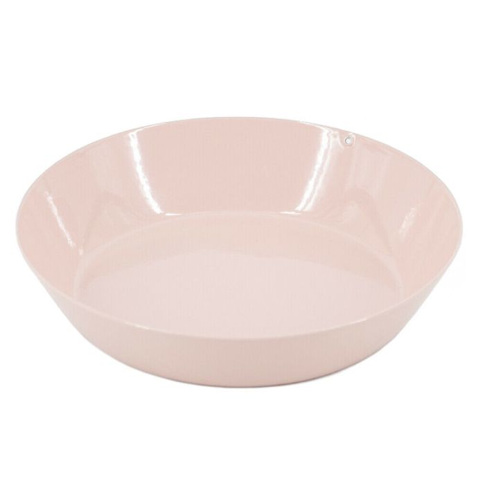 Schaaltje metaal roze