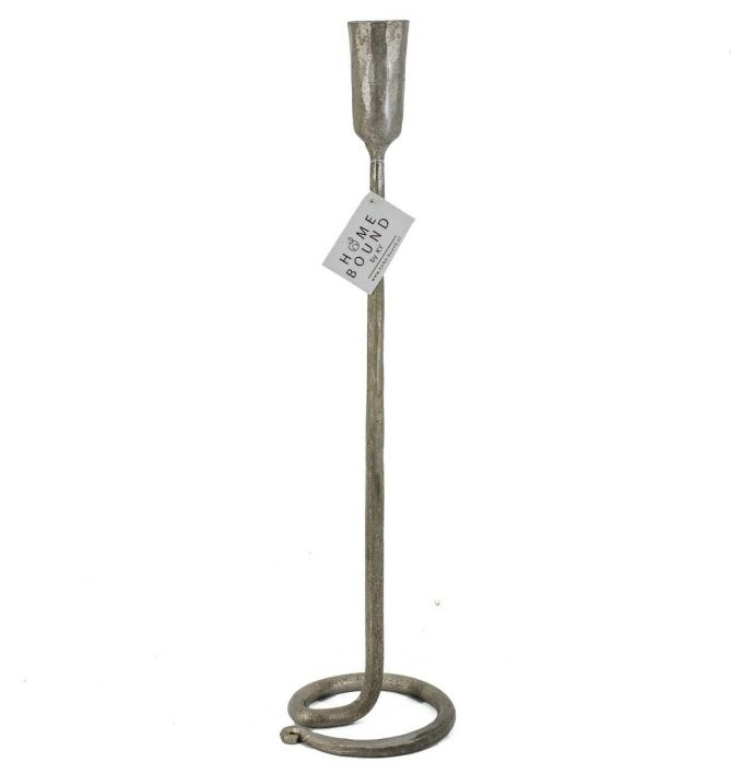 Kaarsenstandaard vintage zilver