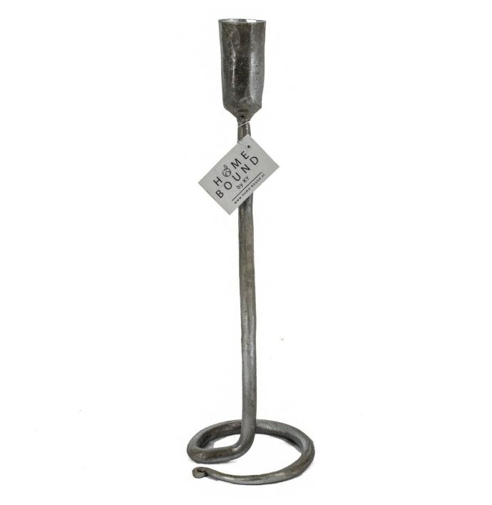 Kaarsenstandaard vintage zilver
