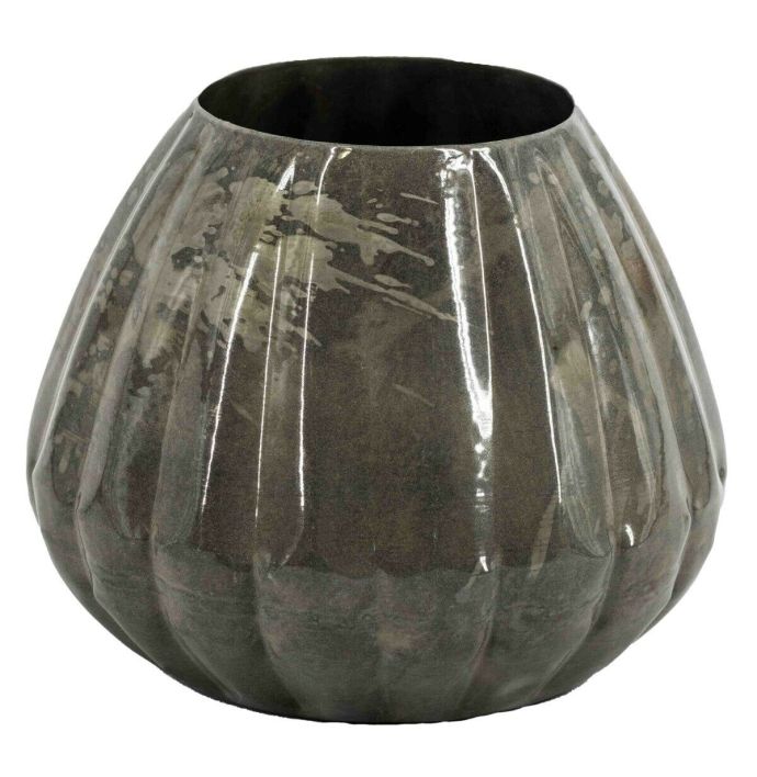 Vaas metaal moon grey