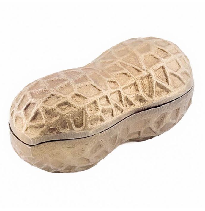 Aluminium opbergbakje pinda gold