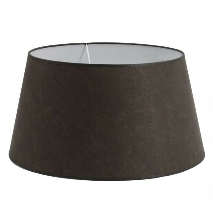 Lampenkap vintage bruin