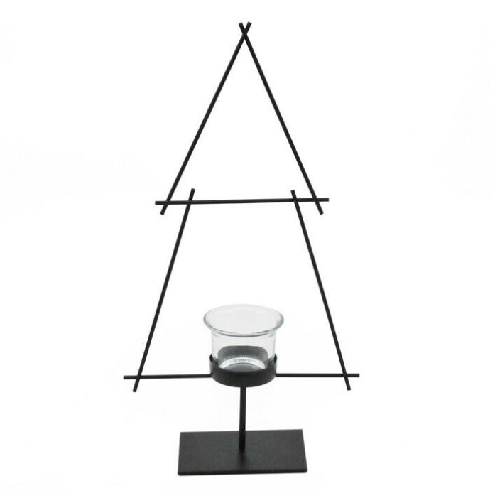 Boom met waxinehouder