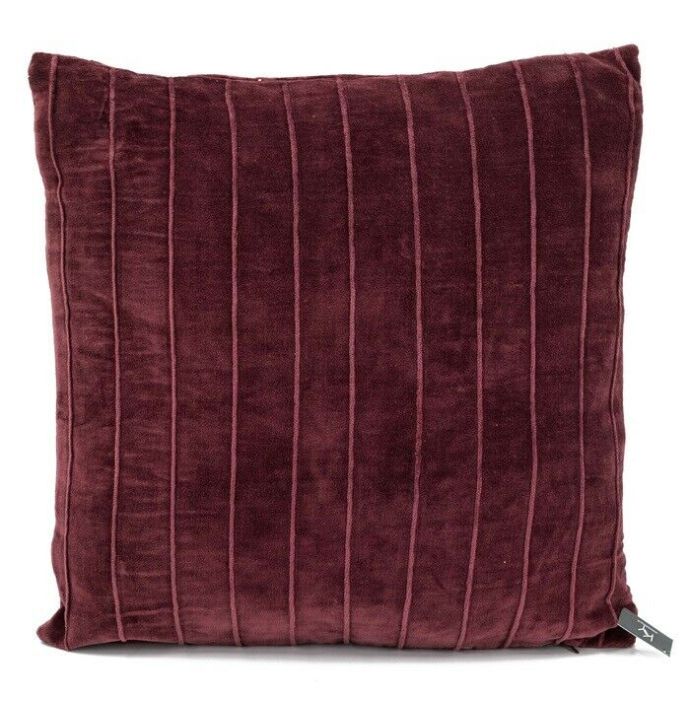 Kussen bordeauxrood