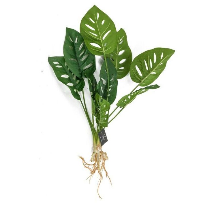 Monstera monkey leaf kunstplant zonder pot