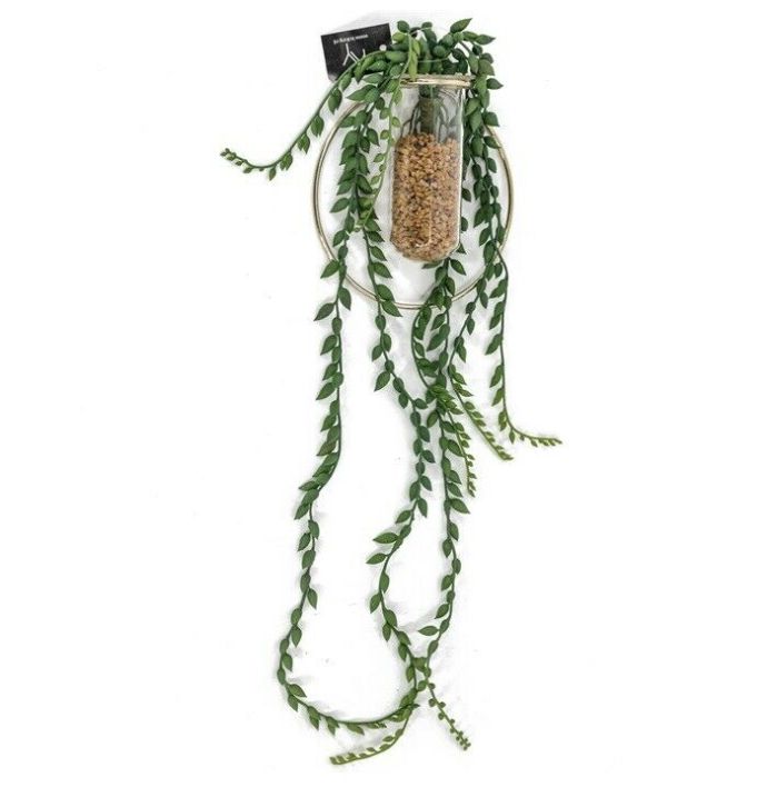 Erwten kunstplant in hangende ring