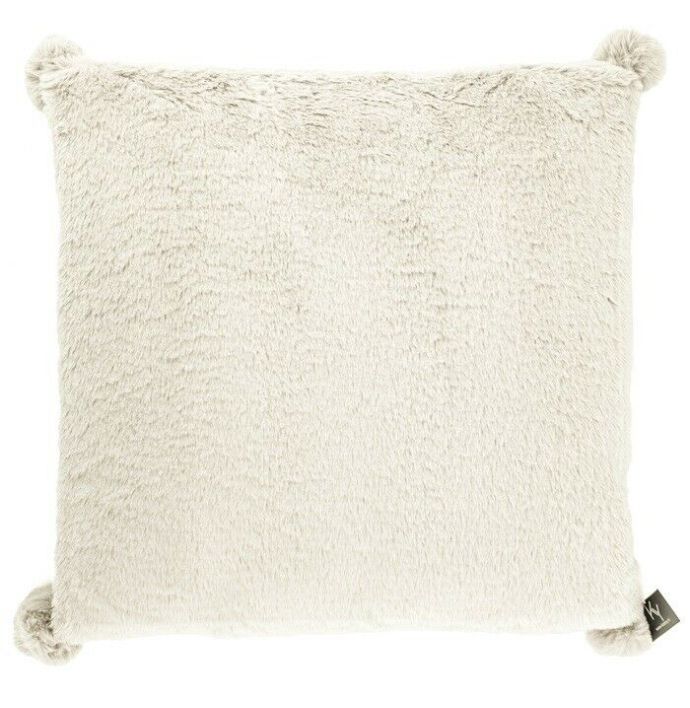 Kussen velours wit