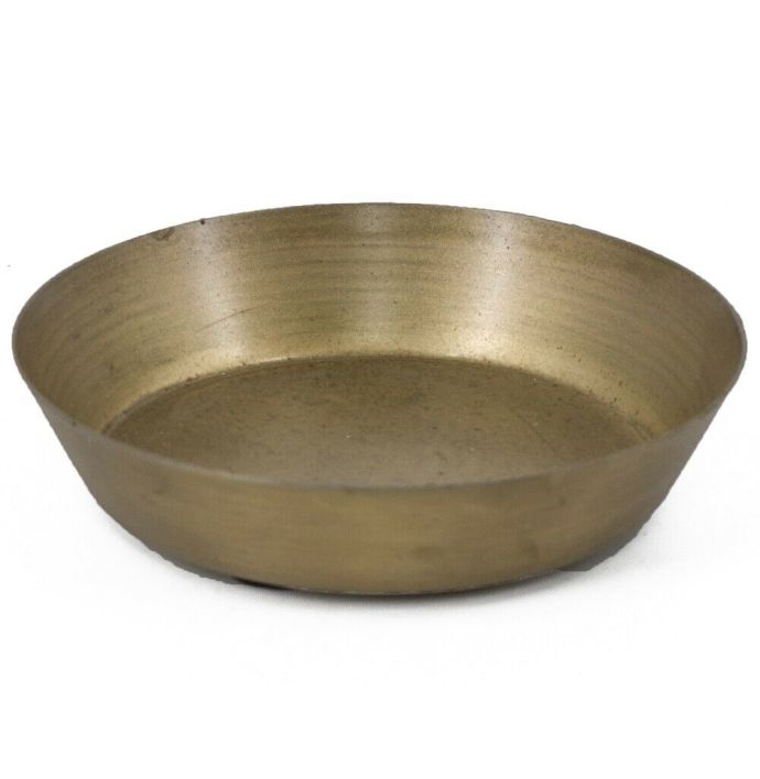 Metalen schaaltje goud