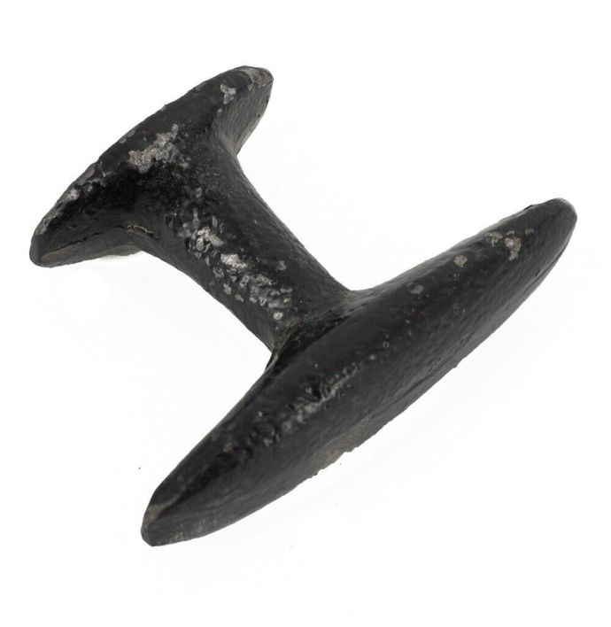 Kastgreep metaal zwart