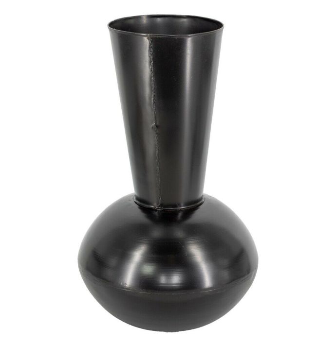 Vaas metaal zwart