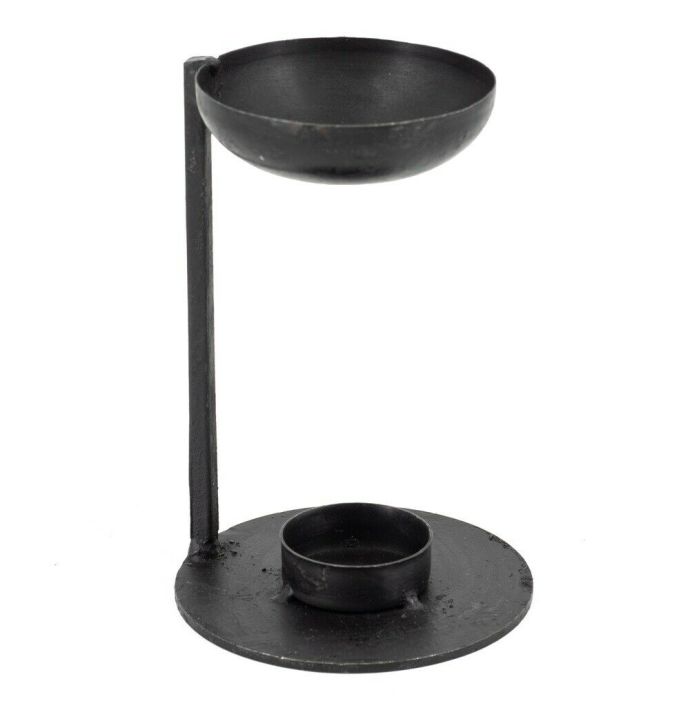 Geurbrander metaal zwart