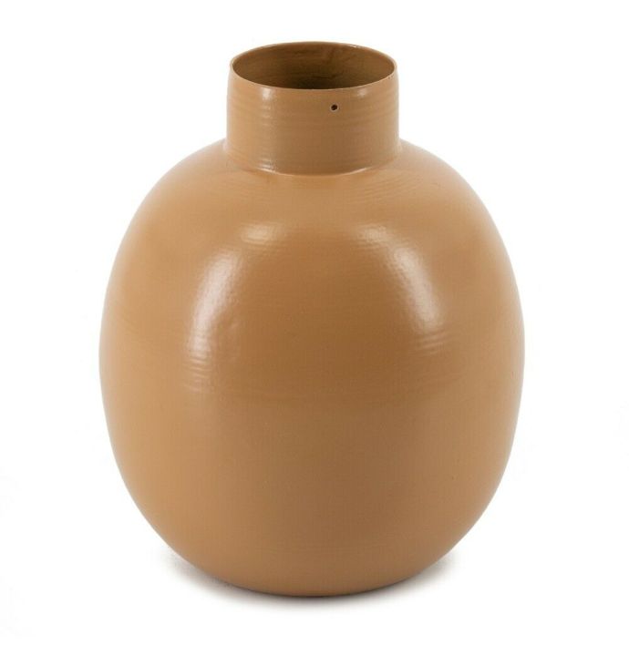 Metalen vaasje brique