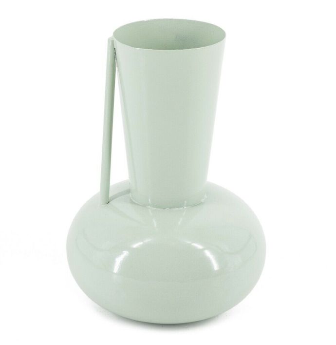 Vaas metaal mintgroen