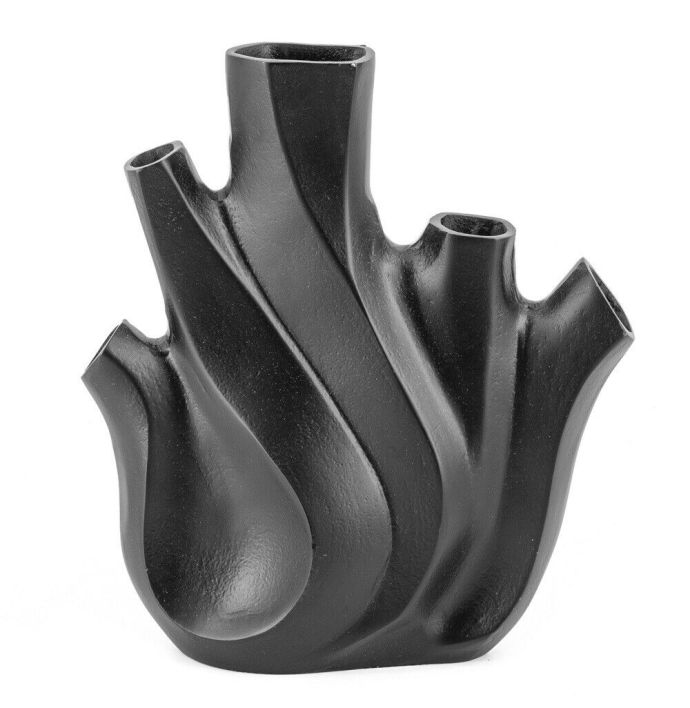 Vaas metaal raw black