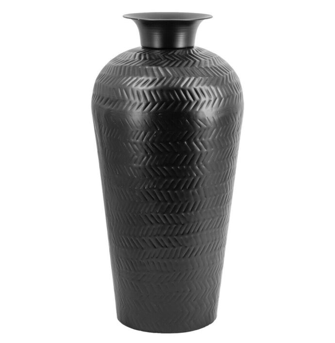 Vaas metaal zwart