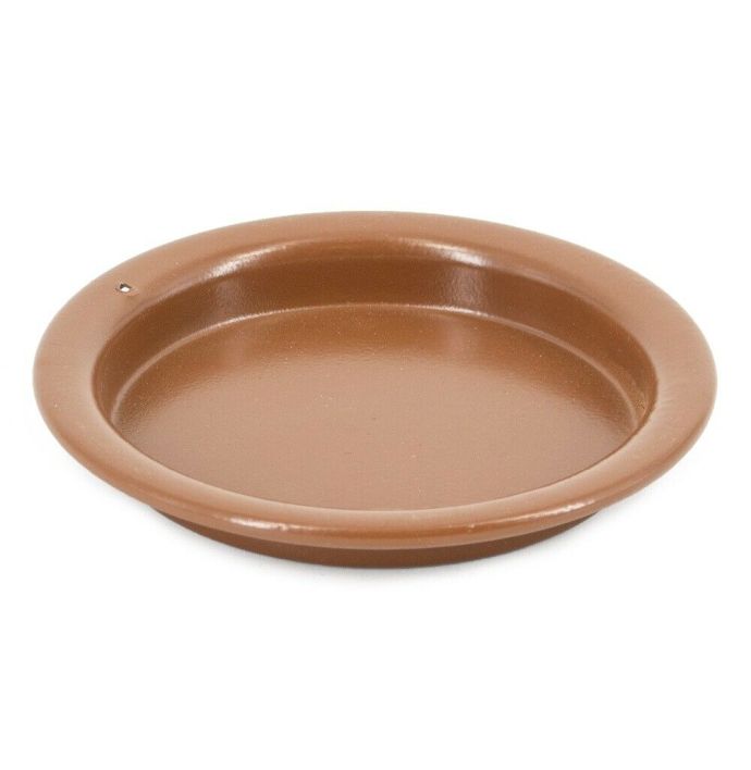 Schaaltje metaal brique