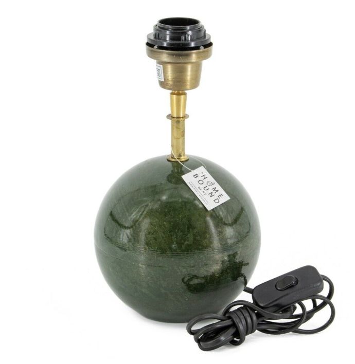 Lampenvoet green marble