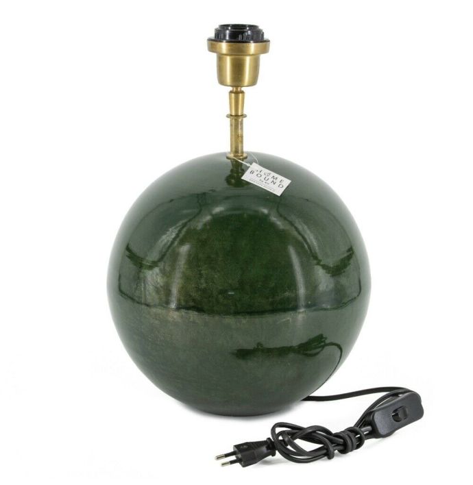 Lampenvoet green marble