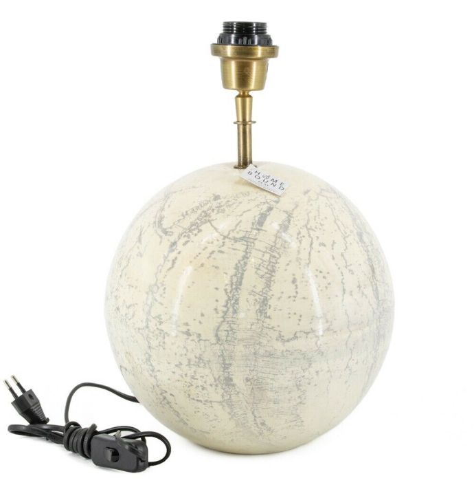 Lampenvoet white marble