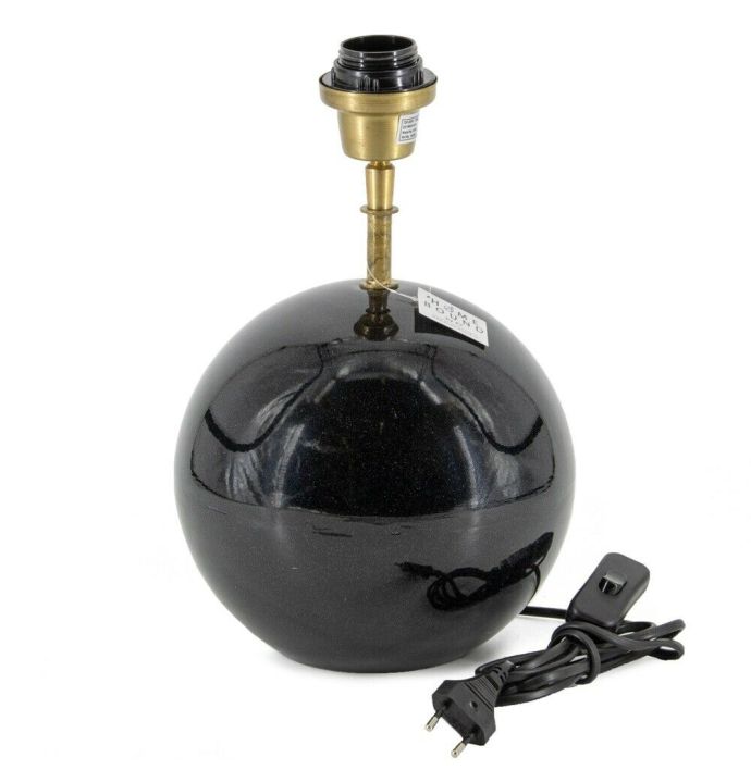 Lampenvoet black marble