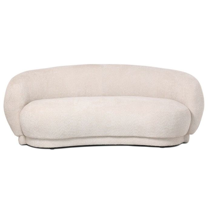 Bank Cher bouclé zand