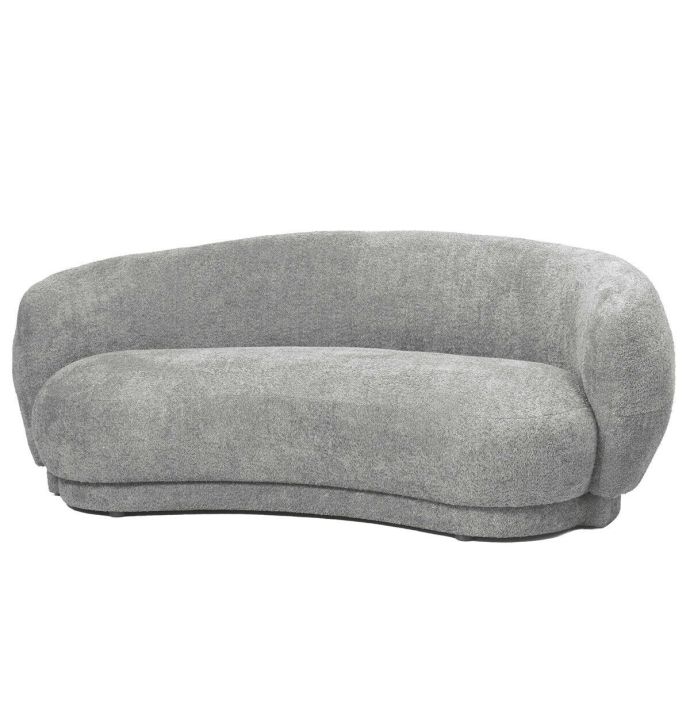 Bank Cher bouclé grijs