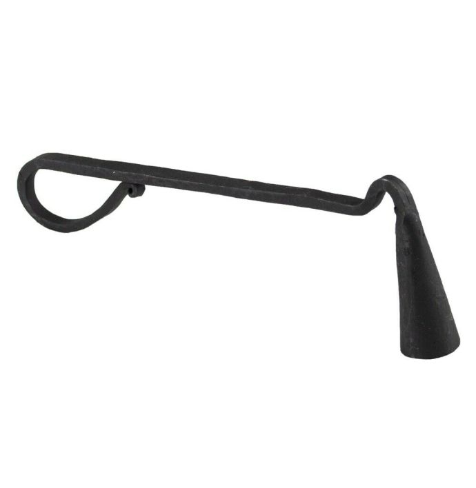 Kaarsendover metaal zwart